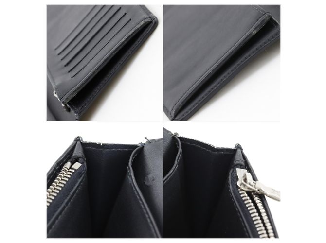 Brazza Carteira longa Louis Vuitton Damier Graphite Preto - vista 13