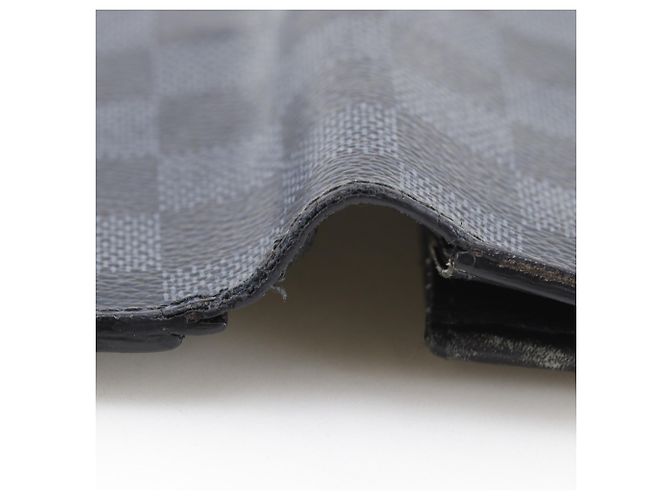 Brazza Carteira longa Louis Vuitton Damier Graphite Preto - vista 16