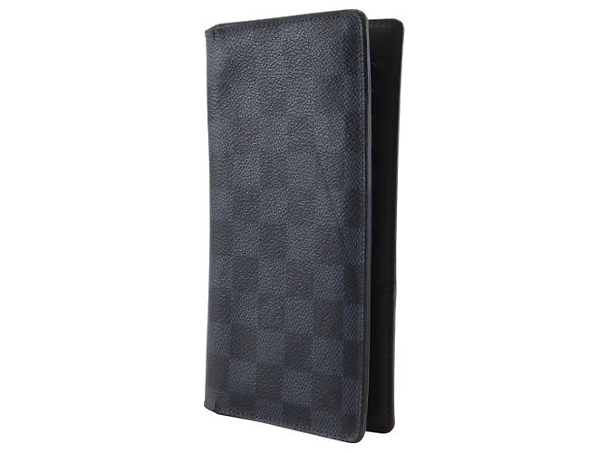 Brazza Carteira longa Louis Vuitton Damier Graphite Preto - vista 2