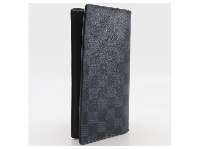 Brazza Carteira longa Louis Vuitton Damier Graphite Preto - vista 3