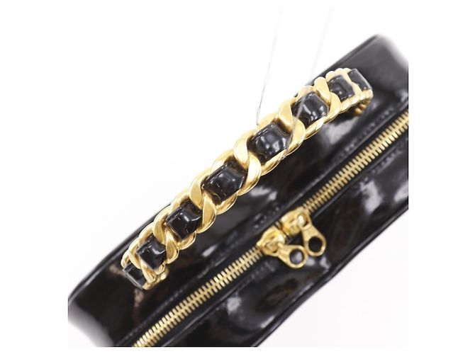 Borsa Vanity Chanel Heart Nero - vista 6
