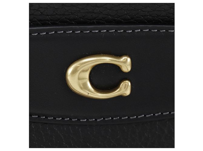 Borsa a tracolla Coach CC386 in pelle nera Nero - vista 16