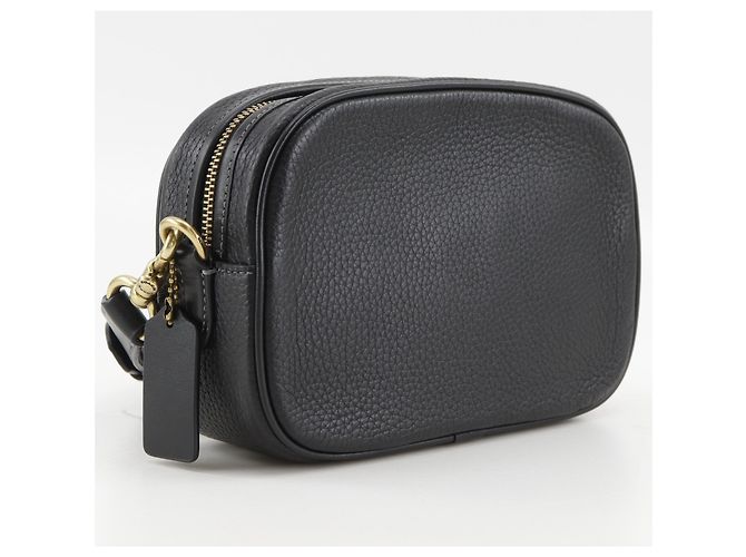 Borsa a tracolla Coach CC386 in pelle nera Nero - vista 3