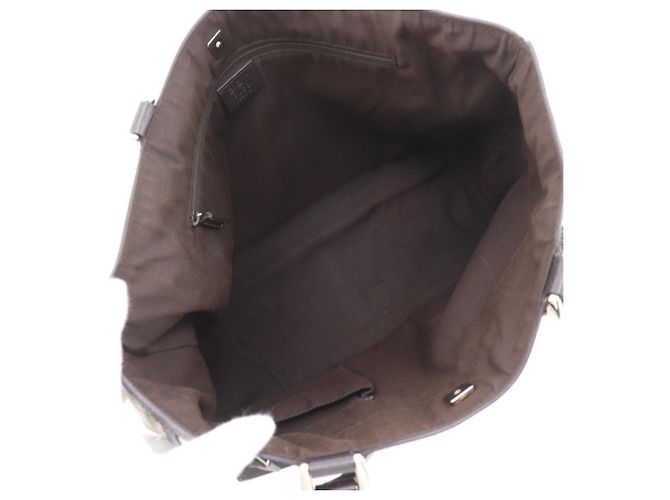 Borsa Tote Gucci GG Crystal Marrone - vista 6