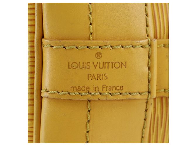 Louis Vuitton Noe Schultertasche Gelb - Ansicht 17