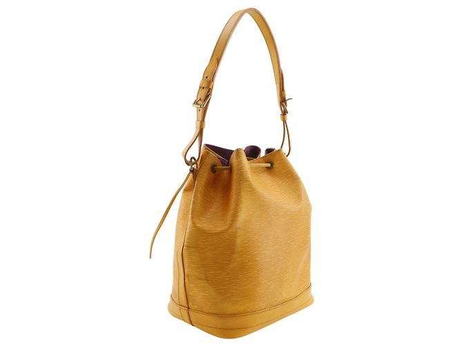 Louis Vuitton Noe Schultertasche Gelb - Ansicht 3
