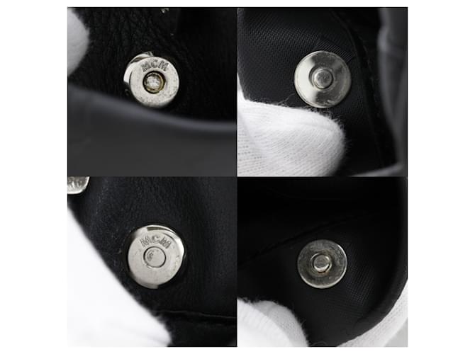 Zaino MCM nero con borchie - vista 11