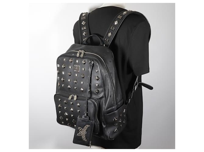 Zaino MCM nero con borchie - vista 18