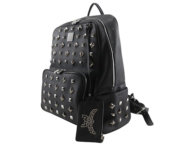 Zaino MCM nero con borchie - vista 2