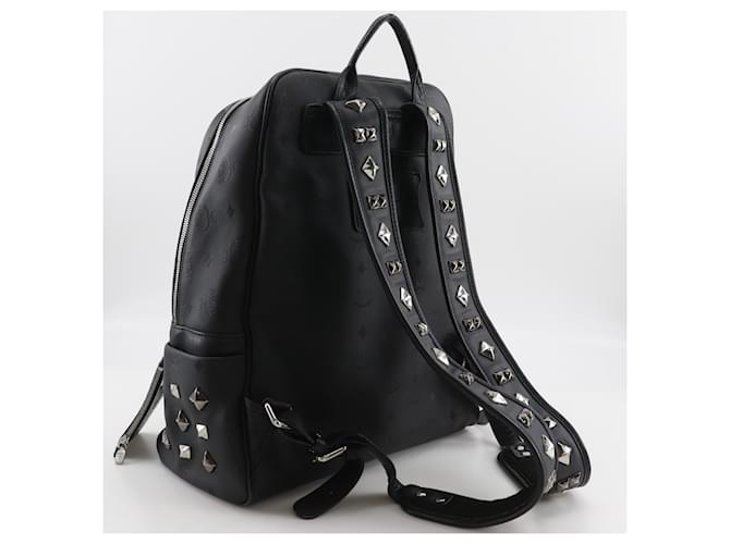 Zaino MCM nero con borchie - vista 3