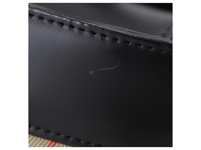 Borsa Burberry Nova Check Nero - vista 9