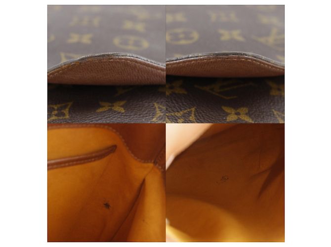 Borsa a tracolla Musette Louis Vuitton Marrone Monogramma - vista 10