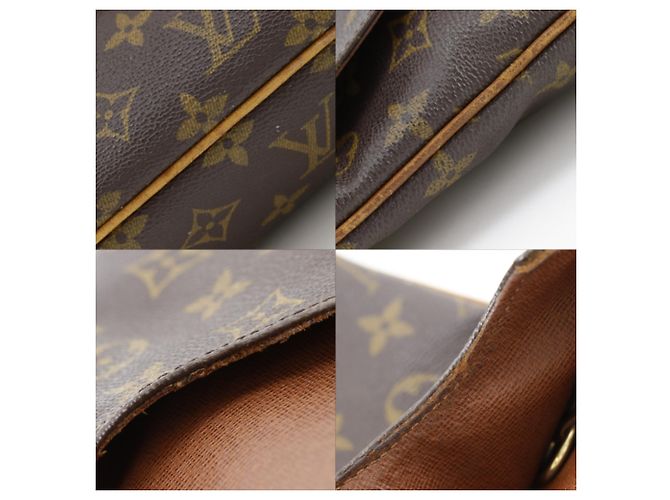 Borsa a tracolla Musette Louis Vuitton Marrone Monogramma - vista 11