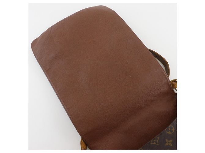Borsa a tracolla Musette Louis Vuitton Marrone Monogramma - vista 8