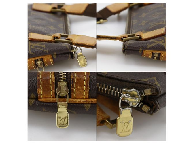 Pochette Bosphore Louis Vuitton Bolsa de Ombro Marrom Monograma - vista 13
