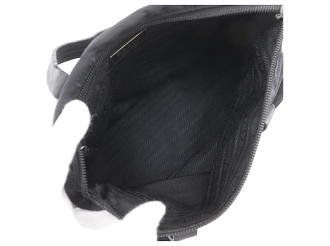 Borsa in nylon nero Prada - vista 6