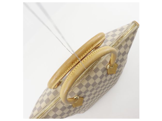 Borsa Tote Louis Vuitton Saleya MM Bianco - vista 5