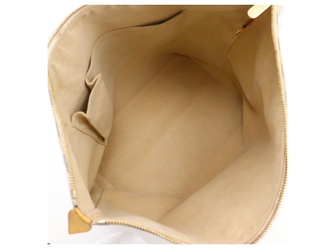 Borsa Tote Louis Vuitton Saleya MM Bianco - vista 6