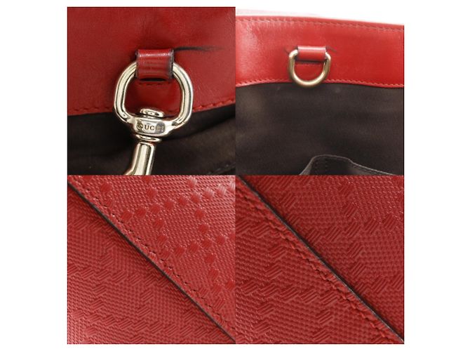 Borsa Tote Gucci Diamante Rosso - vista 10