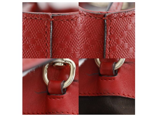 Borsa Tote Gucci Diamante Rosso - vista 9