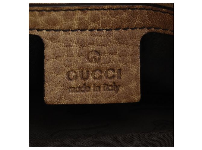 Gucci Bamboo Bar Tragetasche Braun - Ansicht 13
