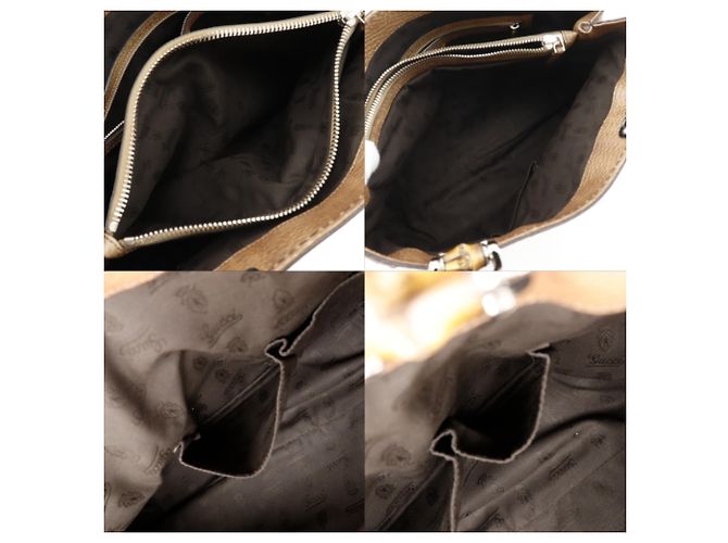 Gucci Bamboo Bar Tragetasche Braun - Ansicht 8