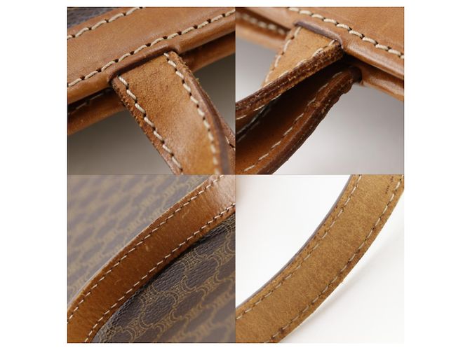 Céline Bolso Tote Celine Triomphe Castaño - vista 13