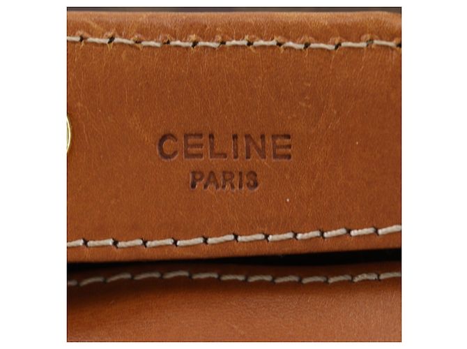 Céline Bolso Tote Celine Triomphe Castaño - vista 15