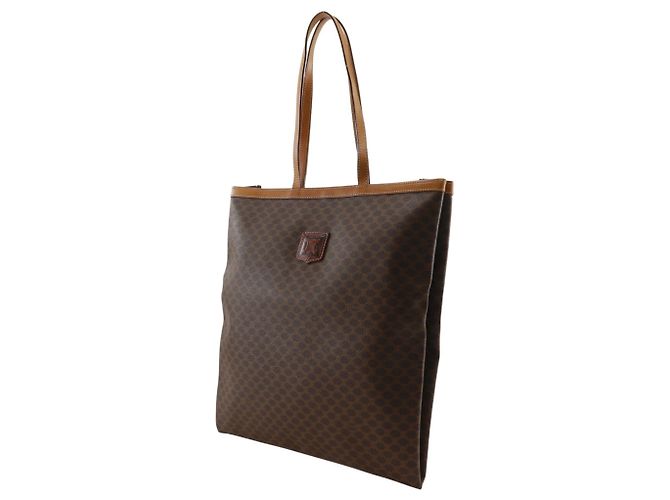 Céline Bolso Tote Celine Triomphe Castaño - vista 2