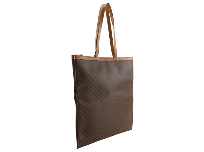 Céline Bolso Tote Celine Triomphe Castaño - vista 3