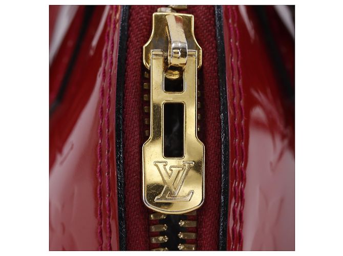Borsa Louis Vuitton Alma BB Rosso - vista 13