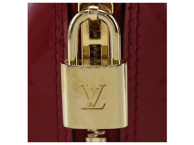 Borsa Louis Vuitton Alma BB Rosso - vista 14