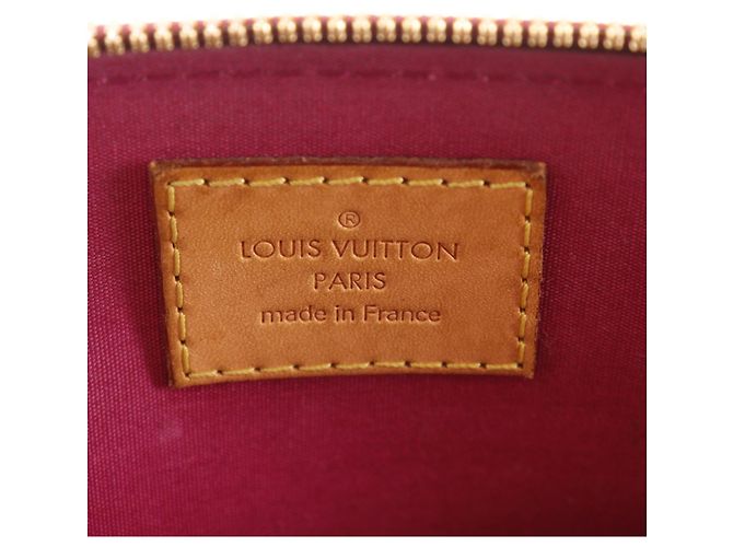 Borsa Louis Vuitton Alma BB Rosso - vista 17