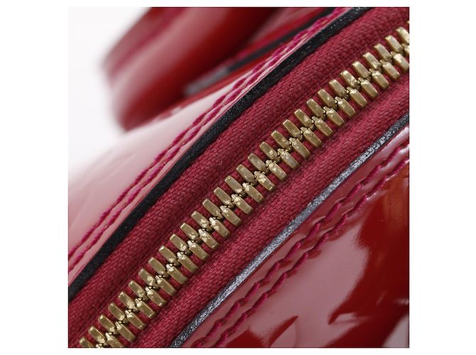 Borsa Louis Vuitton Alma BB Rosso - vista 8