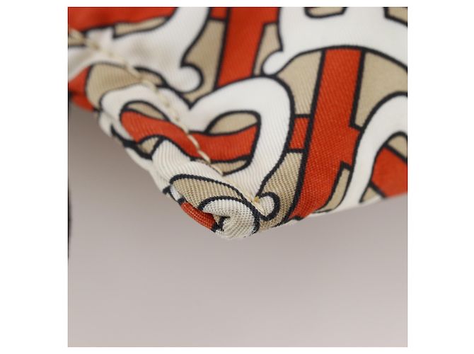 Mochila Burberry TB Monogram Nylon Naranja - vista 4
