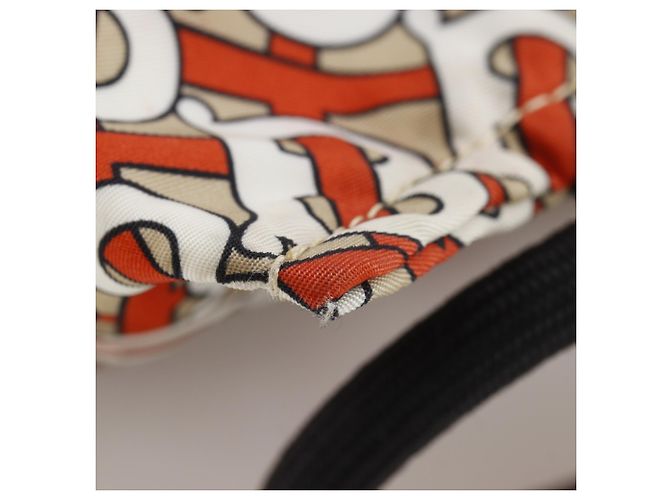 Mochila Burberry TB Monogram Nylon Naranja - vista 5