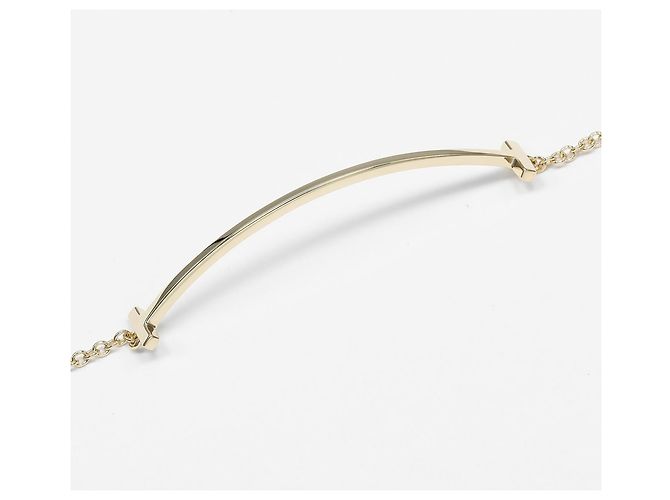 Bracelet T Smile de Tiffany & Co. en or jaune 18K - vue 2
