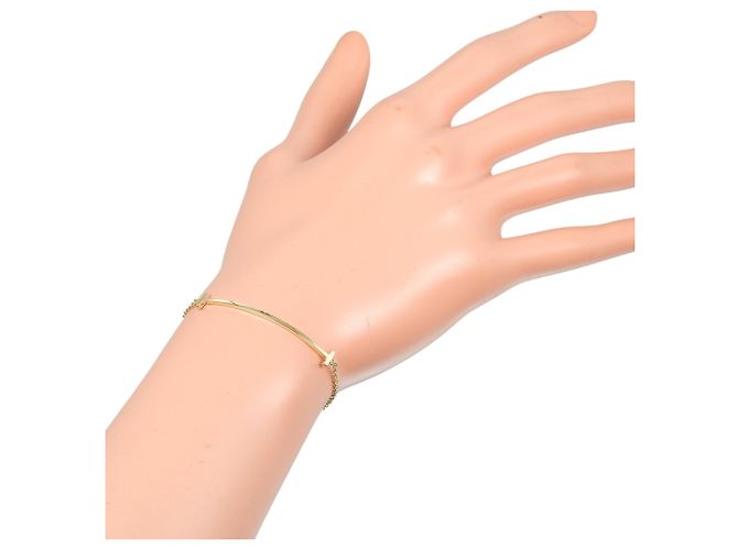 Bracelet T Smile de Tiffany & Co. en or jaune 18K - vue 7