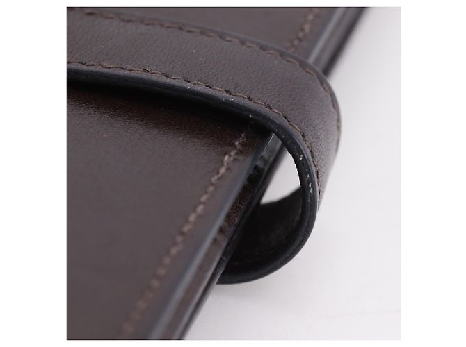 Hermès Bearn Soufflé Long Wallet Braun - Ansicht 10
