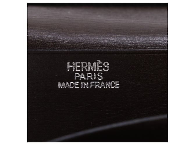 Hermès Bearn Soufflé Long Wallet Braun - Ansicht 13