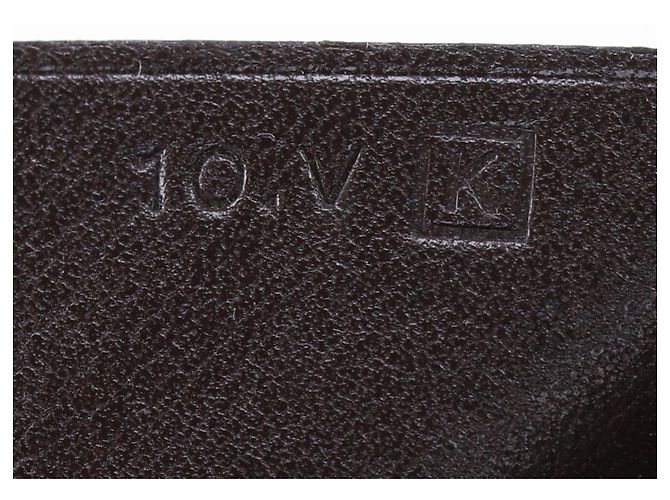 Hermès Bearn Soufflé Long Wallet Braun - Ansicht 15