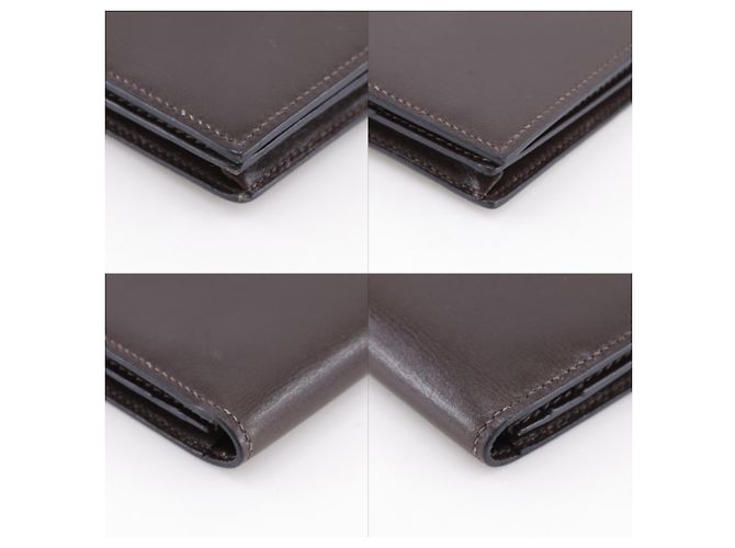 Hermès Bearn Soufflé Long Wallet Braun - Ansicht 4