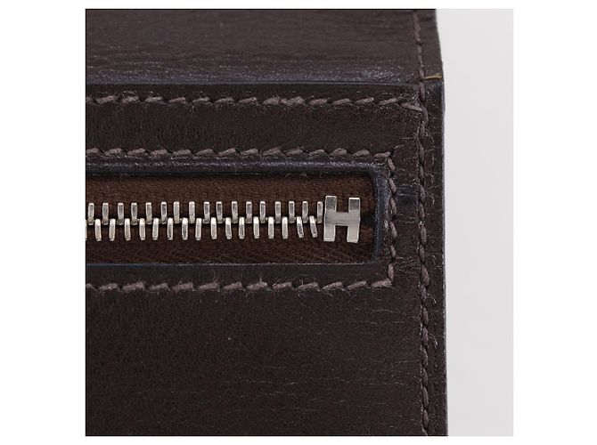 Hermès Bearn Soufflé Long Wallet Braun - Ansicht 9