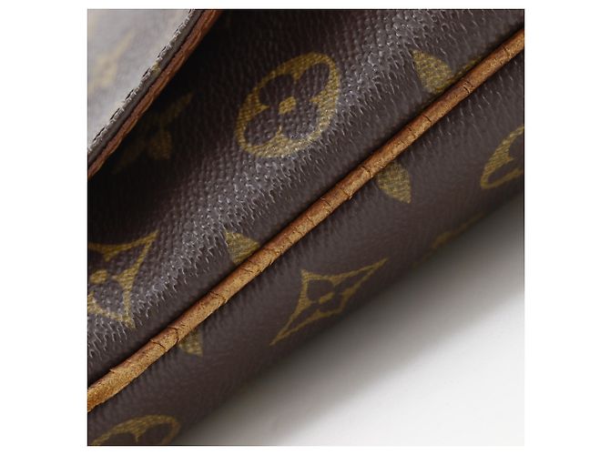 Borsa a Spalla Louis Vuitton Musette Tango Marrone Monogramma - vista 10