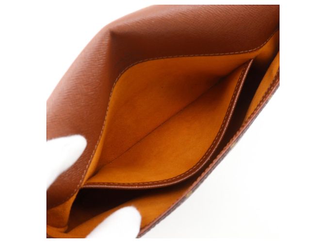 Borsa a Spalla Louis Vuitton Musette Tango Marrone Monogramma - vista 7