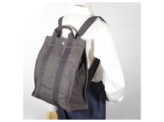 Hermès Hermes Sac Ad PM Backpack Castaño - vista 15