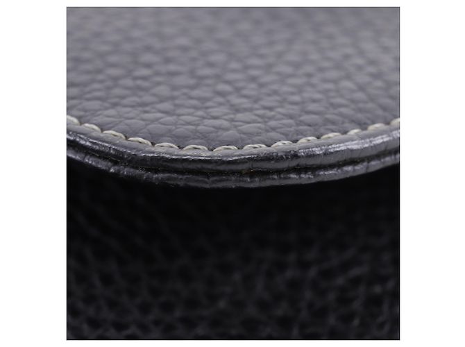 Borsa a tracolla in pelle Loewe Nero - vista 12