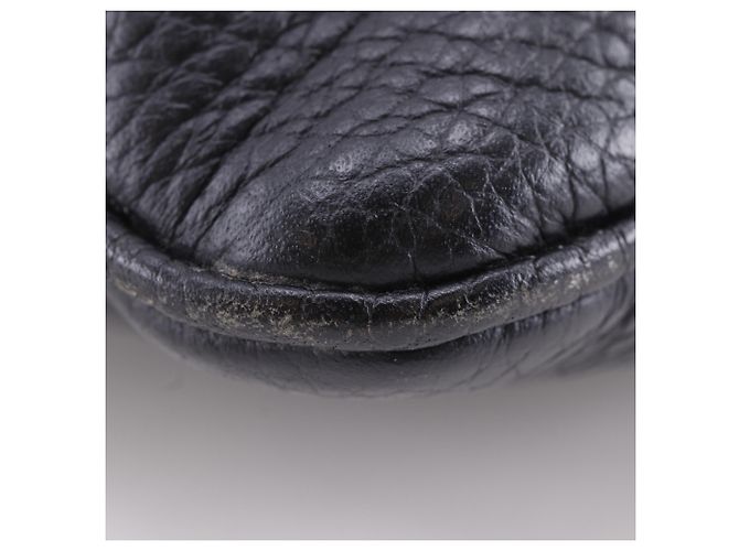 Borsa a tracolla in pelle Loewe Nero - vista 4