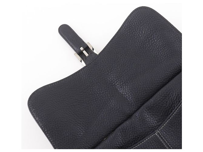 Borsa a tracolla in pelle Loewe Nero - vista 9