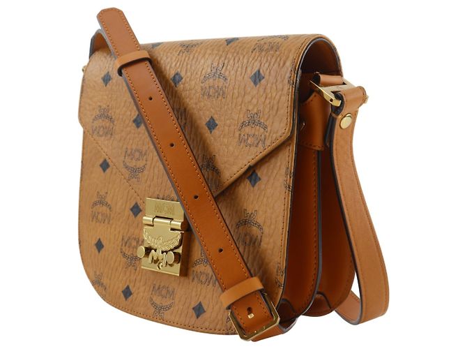 Borsa a Spalla MCM Patricia Marrone - vista 2